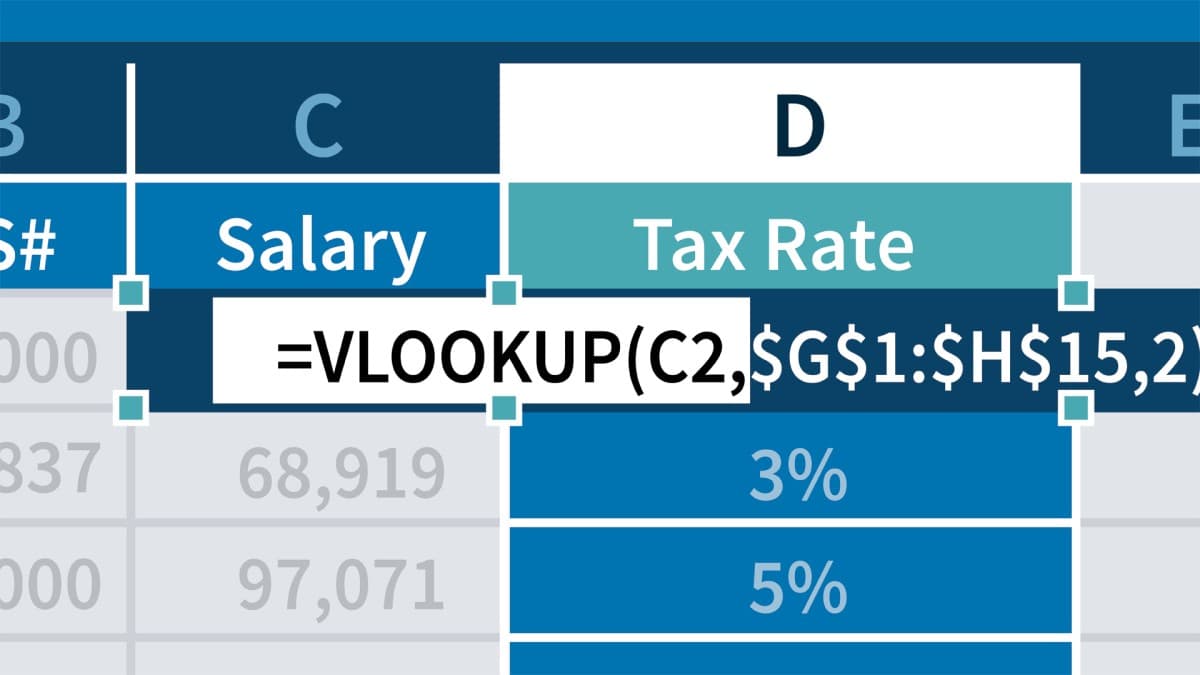 Excel: Mastering Lookup... Banner