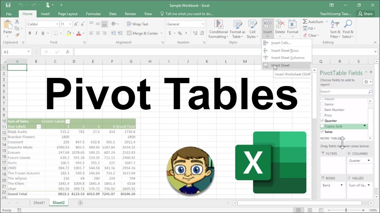 Mastering Excel Pivot... Banner
